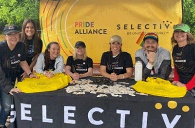 Selective offers Diversity, Equity, and Inclusion initiatives throughout the company.