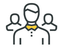 Illustration of Selective Insurance Agents.