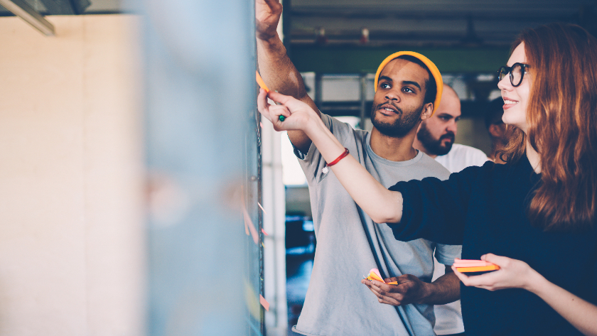 Selective Insurance employees working